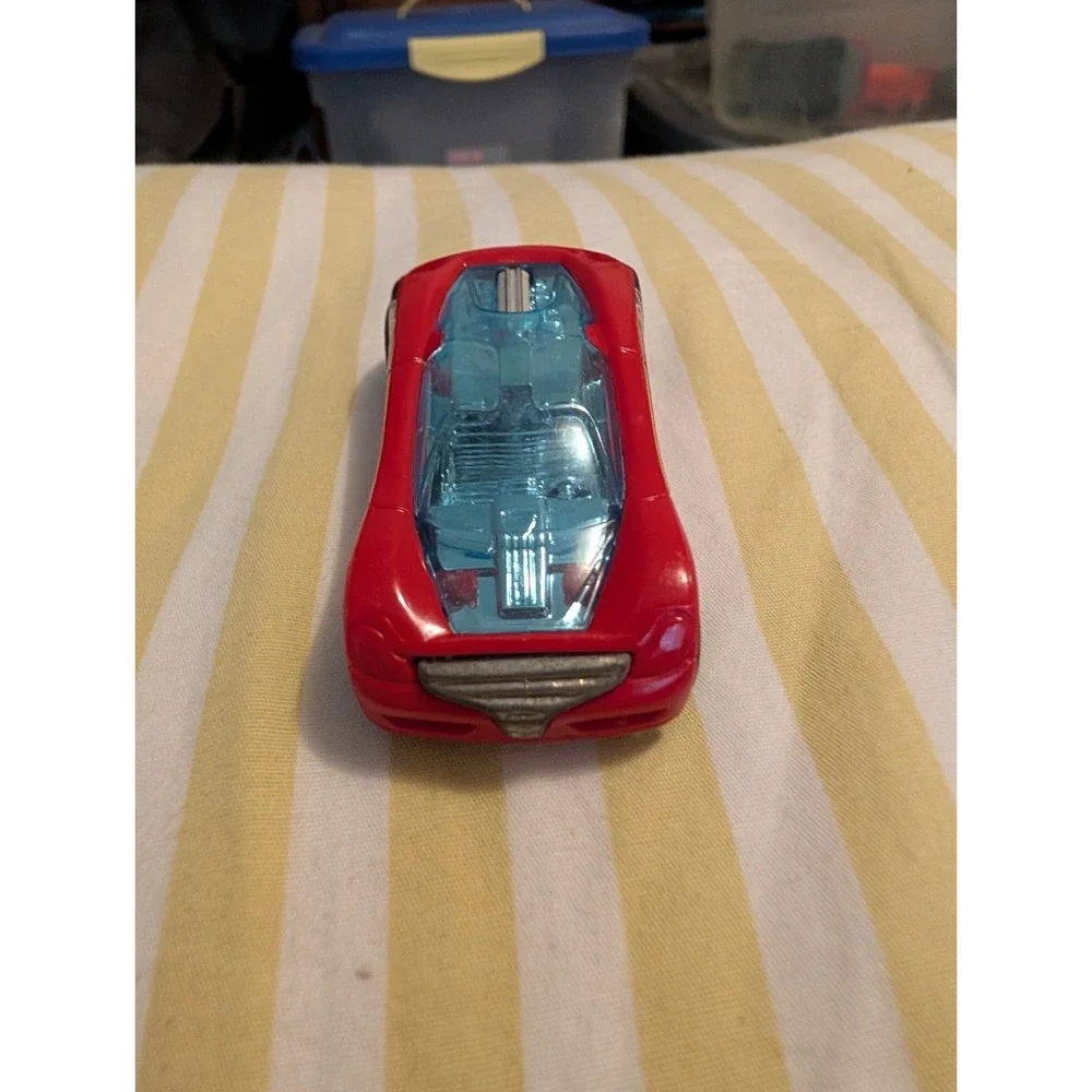 2012 Hot Wheels Nitrium Red Stunt Team Diecast Car 1:64 Scale Mega Loop Mayhem